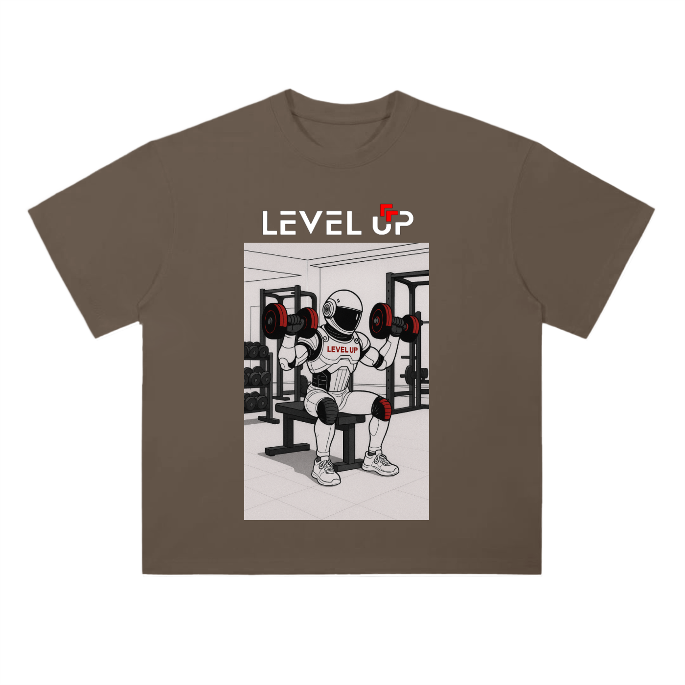 Heavyweight Drop Shoulder Cotton T-Shirt