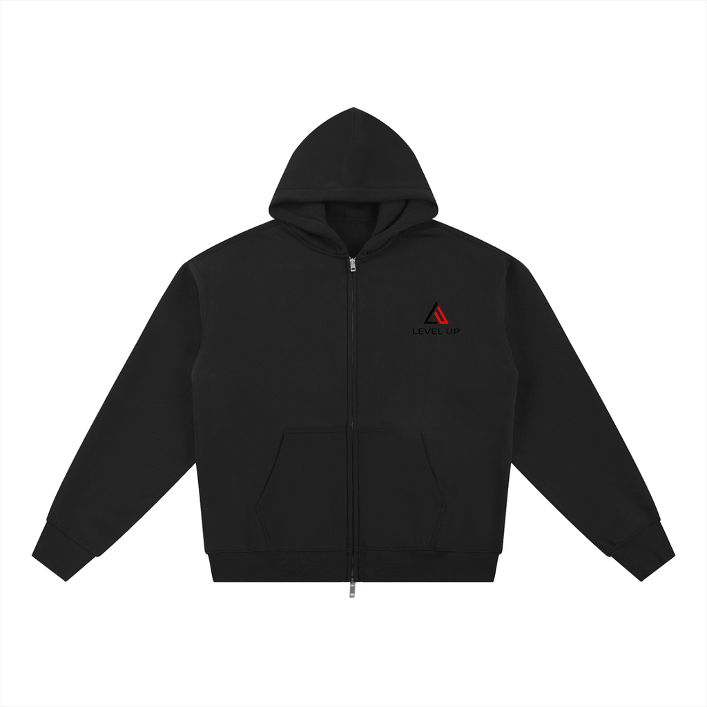 Essential Fleece Zip-Through Hoodie