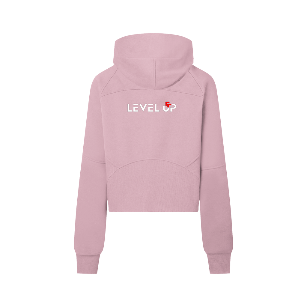 Cropped Half-Zip Hoodie