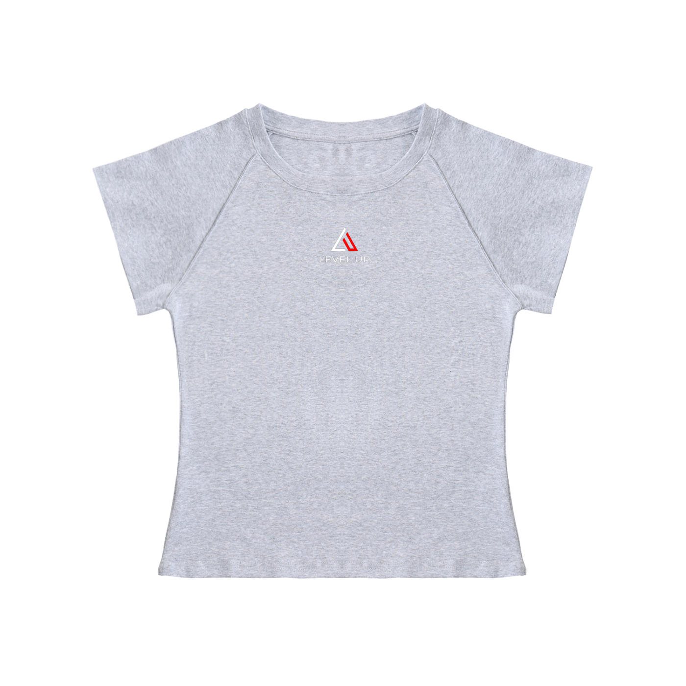 Solid Color Raglan Sleeve Crop Top