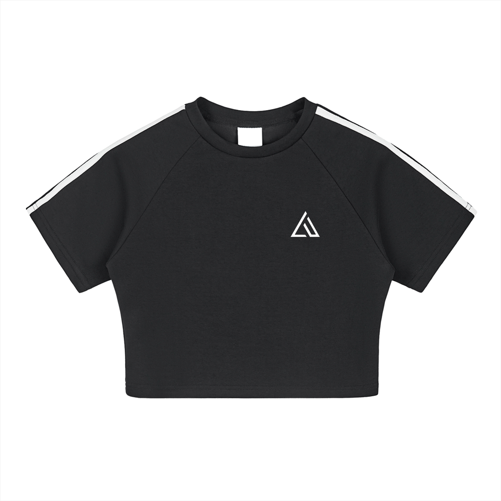 Taped Cooling Performance Crop Top