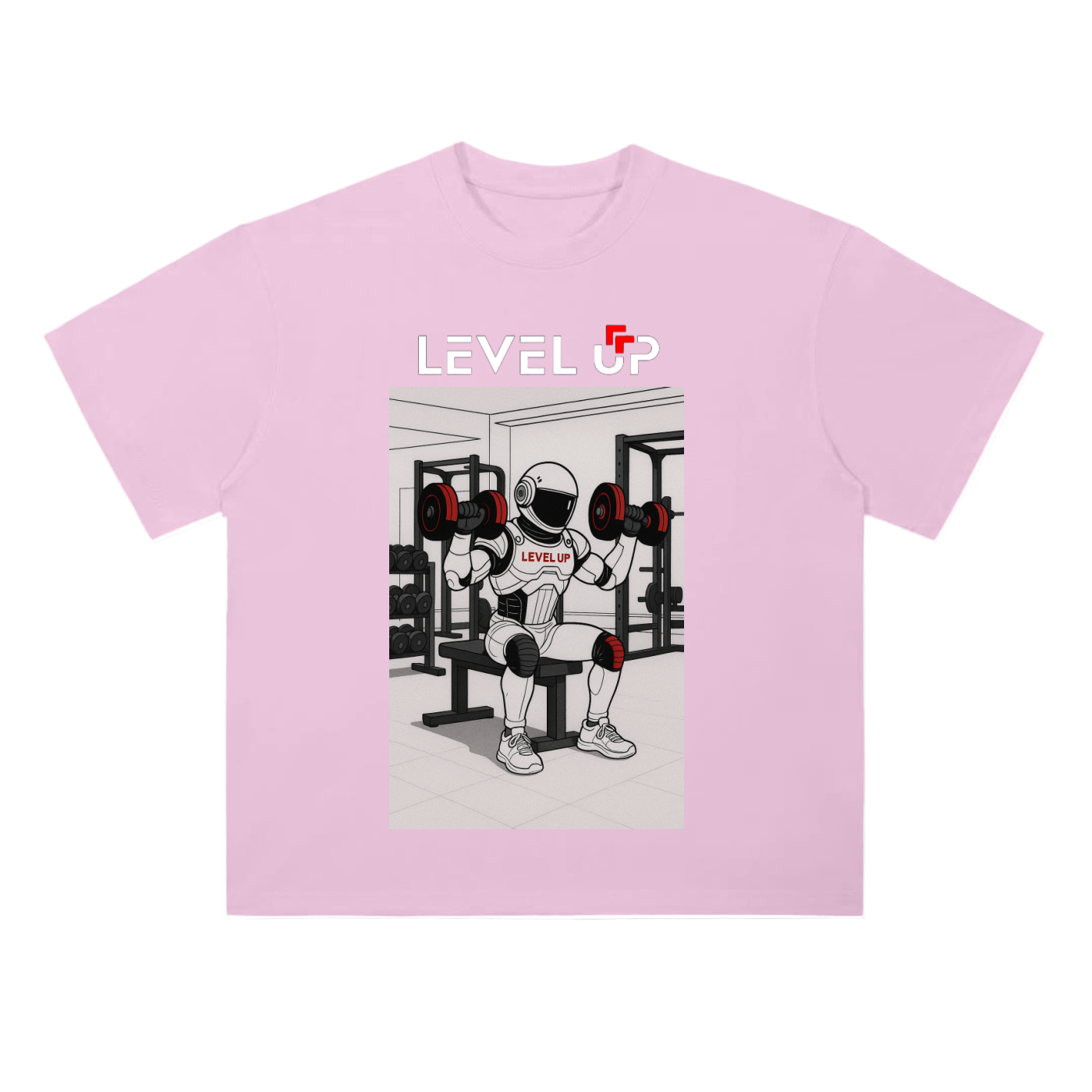 Heavyweight Drop Shoulder Cotton T-Shirt