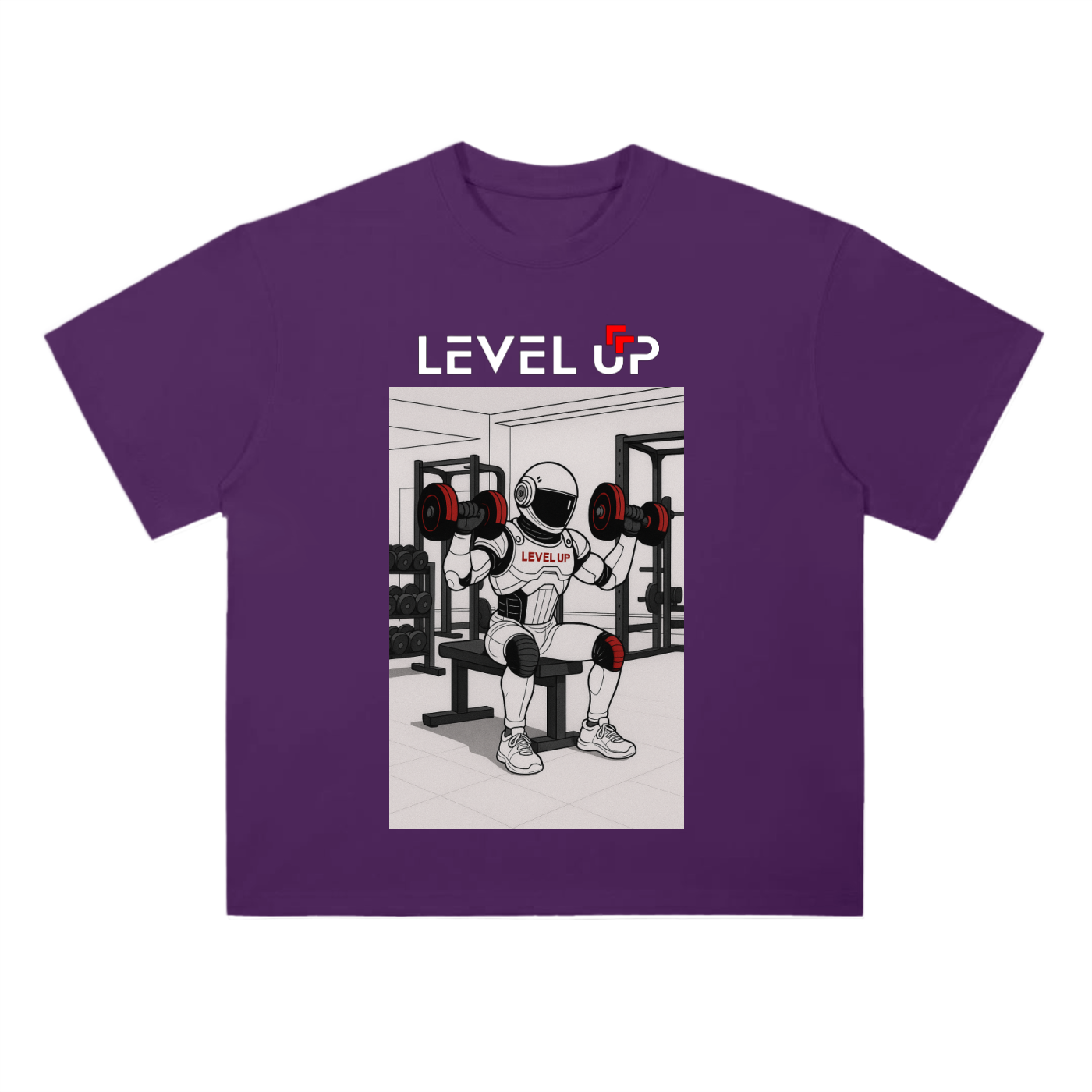 Heavyweight Drop Shoulder Cotton T-Shirt