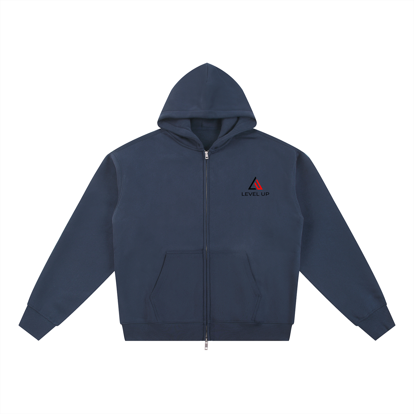 Essential Fleece Zip-Through Hoodie