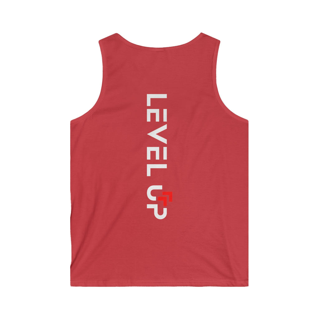 Tank Top — "LEVEL UP" Vertical Gym Fitness Tank