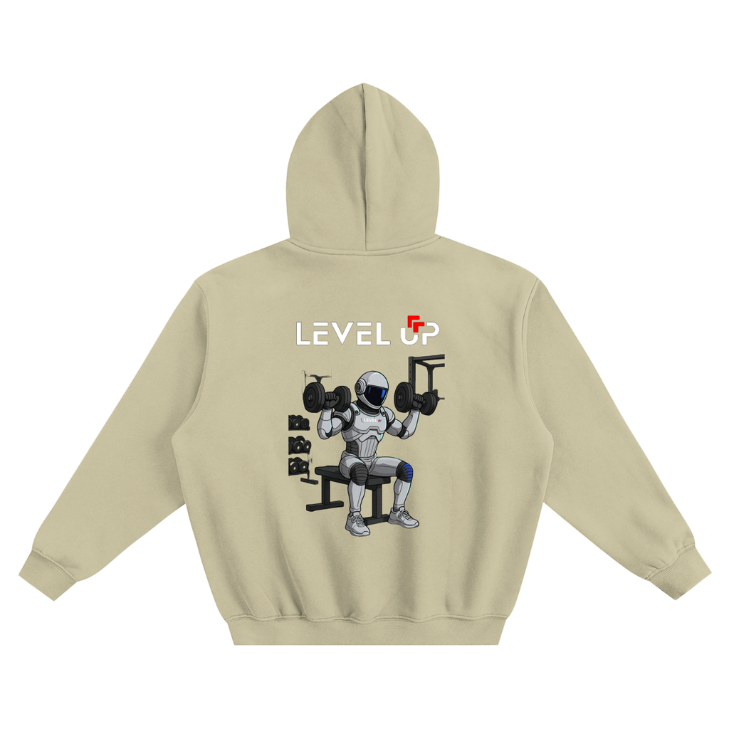 Fleeced Boxy Hoodie