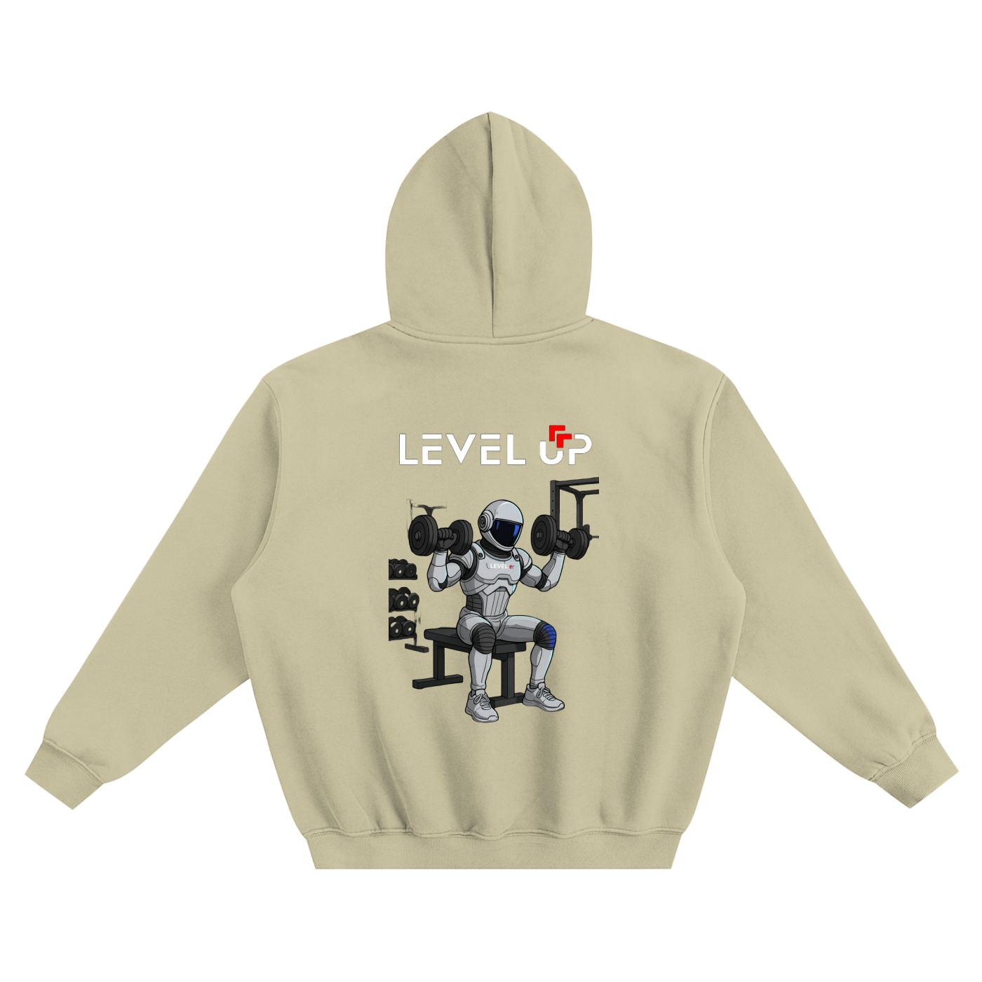 Fleeced Boxy Hoodie