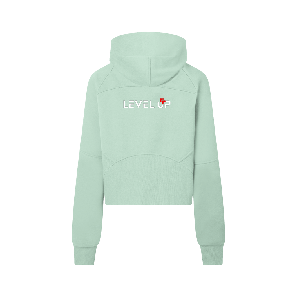 Cropped Half-Zip Hoodie