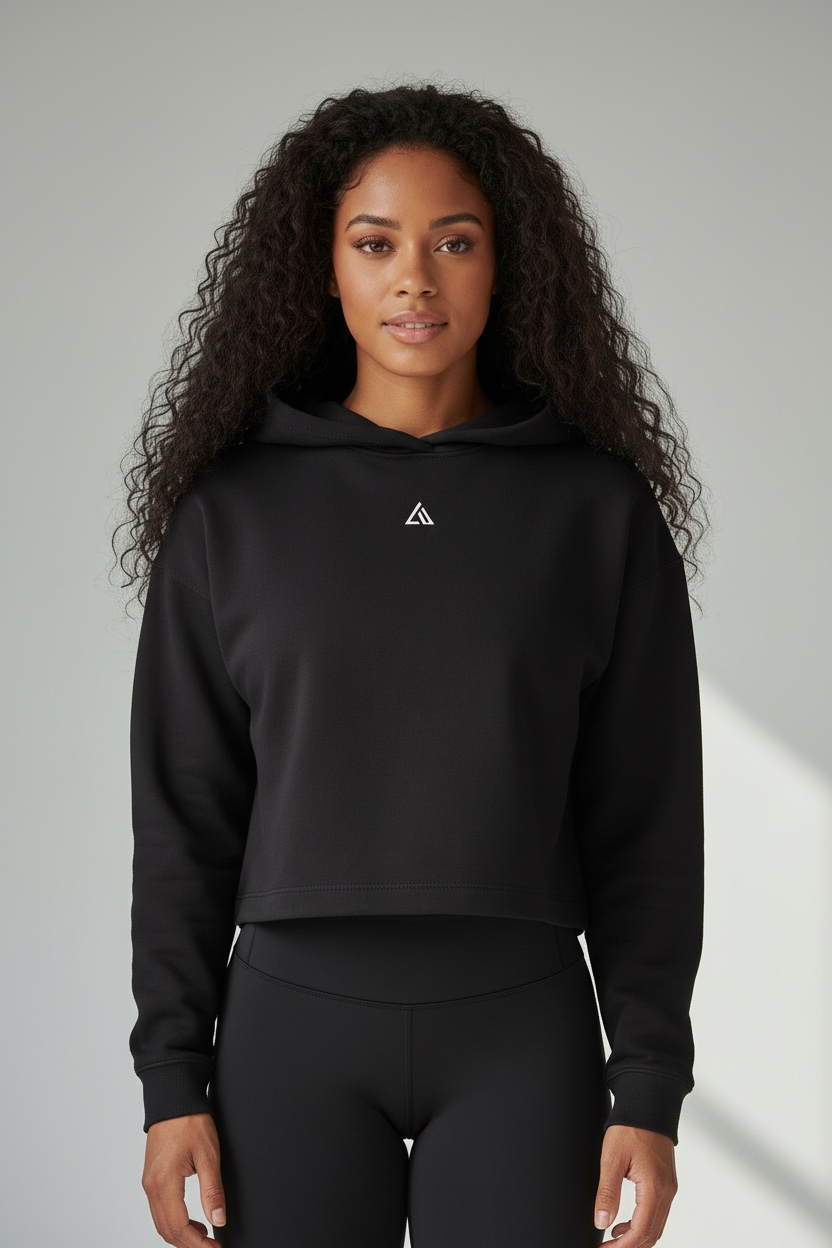 Women’s Cropped Hooded Sweatshirt