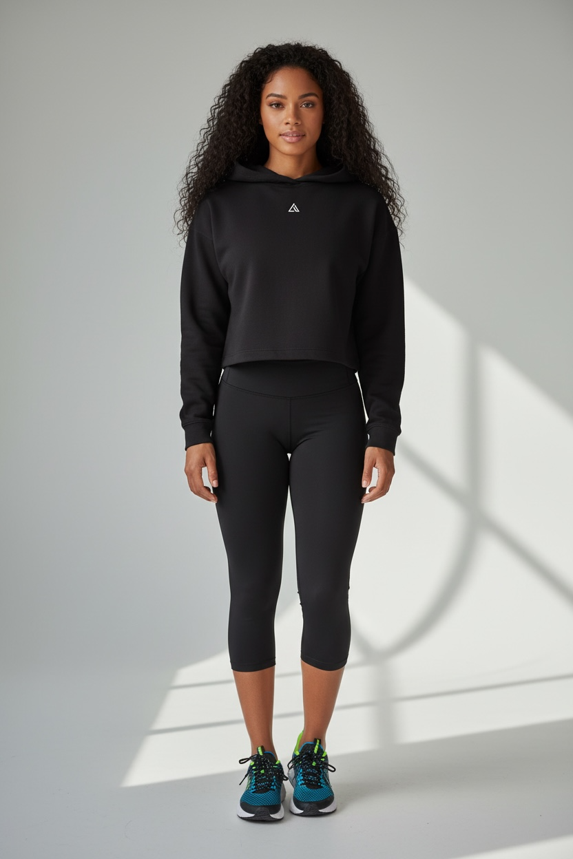 Women’s Cropped Hooded Sweatshirt