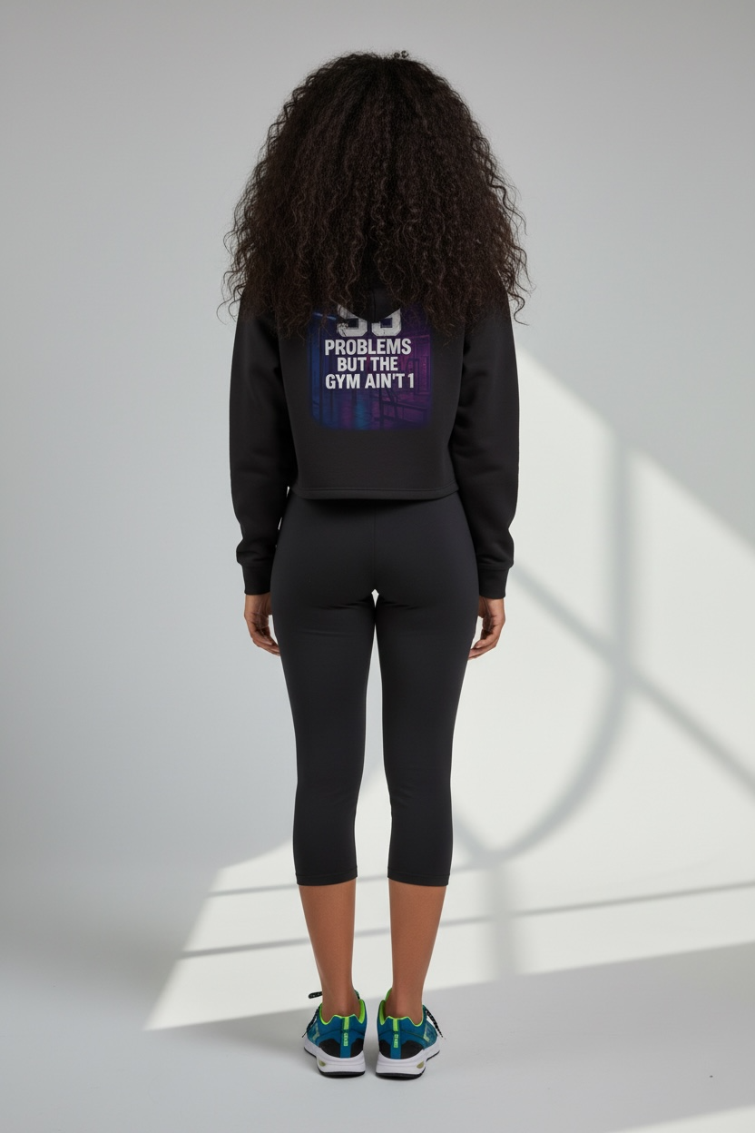 Women’s Cropped Hooded Sweatshirt