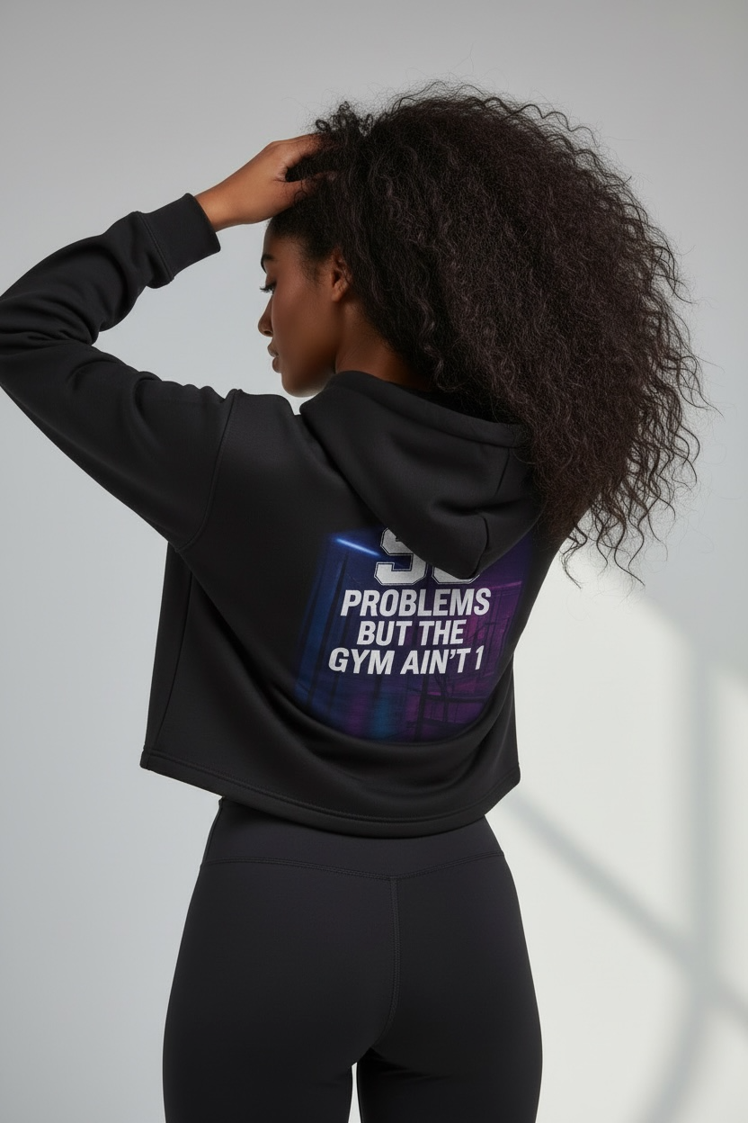 Women’s Cropped Hooded Sweatshirt