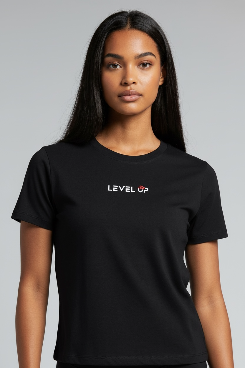 Essential Bodycon Crewneck T-Shirt