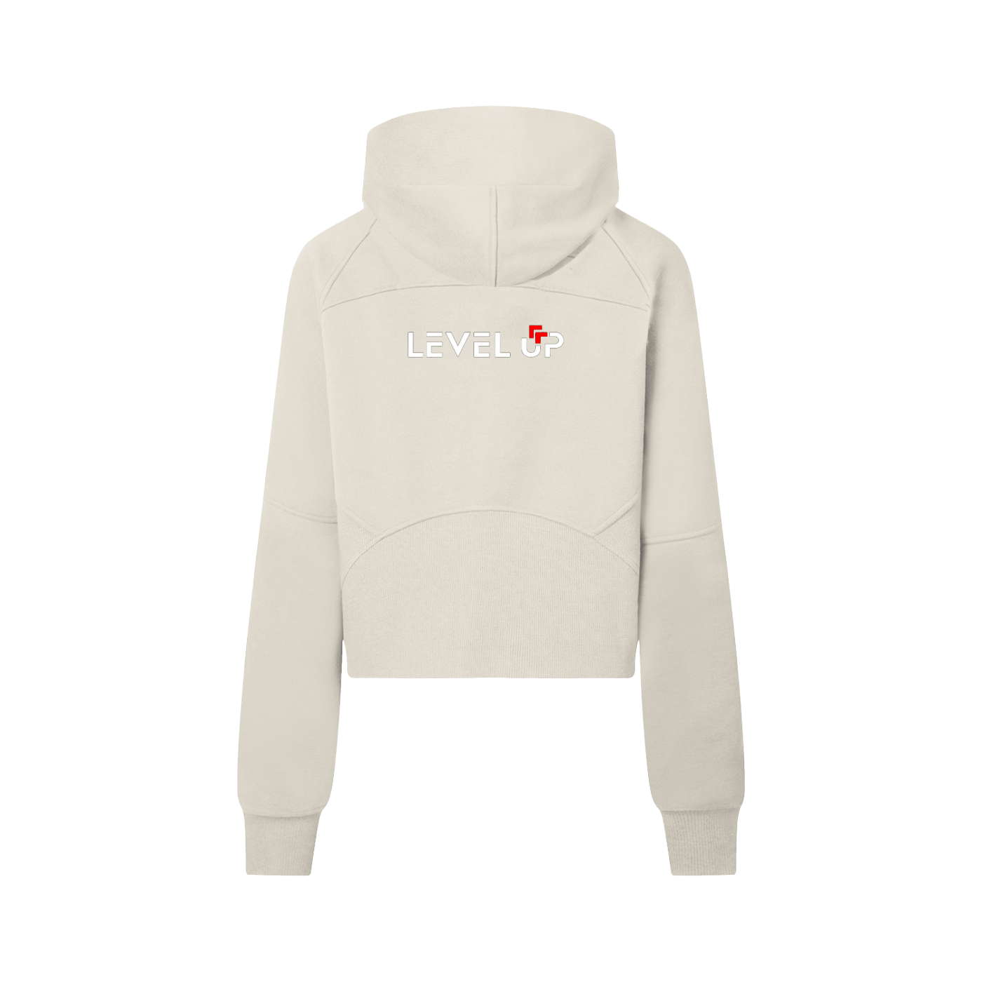 Cropped Half-Zip Hoodie