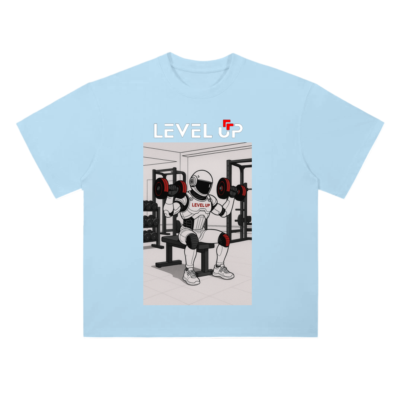 Heavyweight Drop Shoulder Cotton T-Shirt