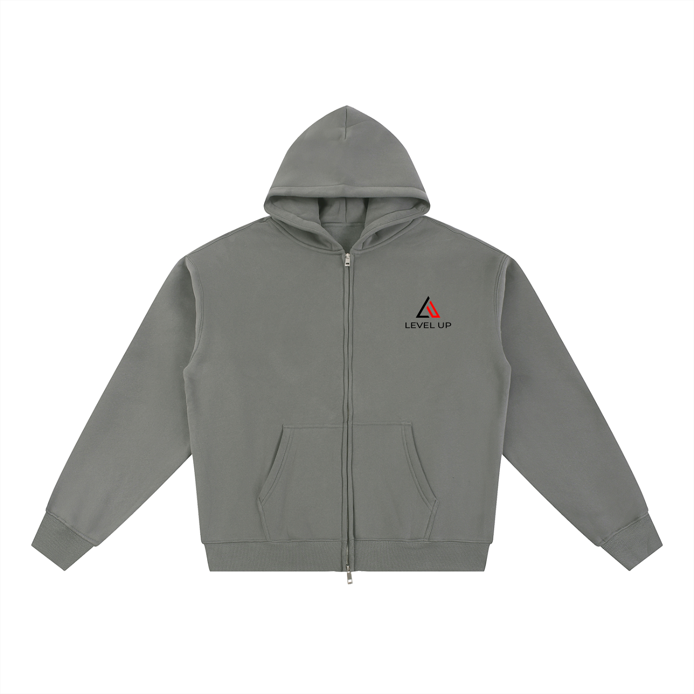 Essential Fleece Zip-Through Hoodie