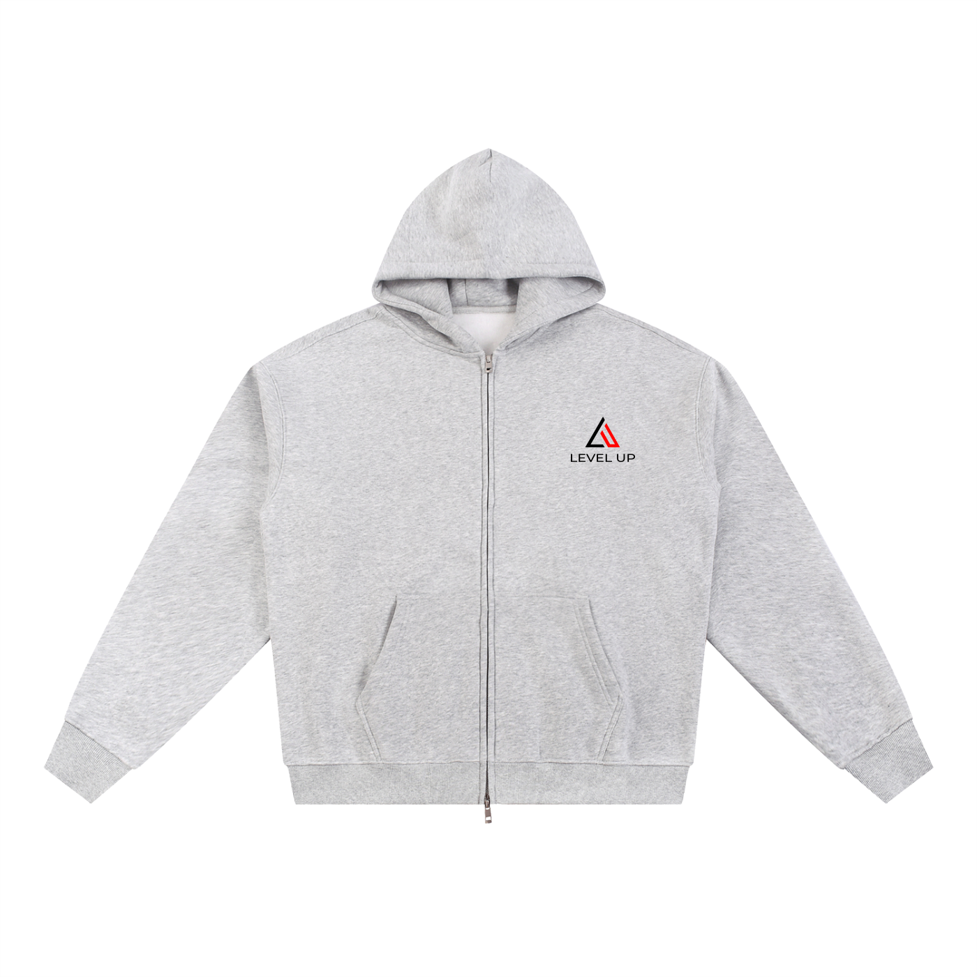 Essential Fleece Zip-Through Hoodie