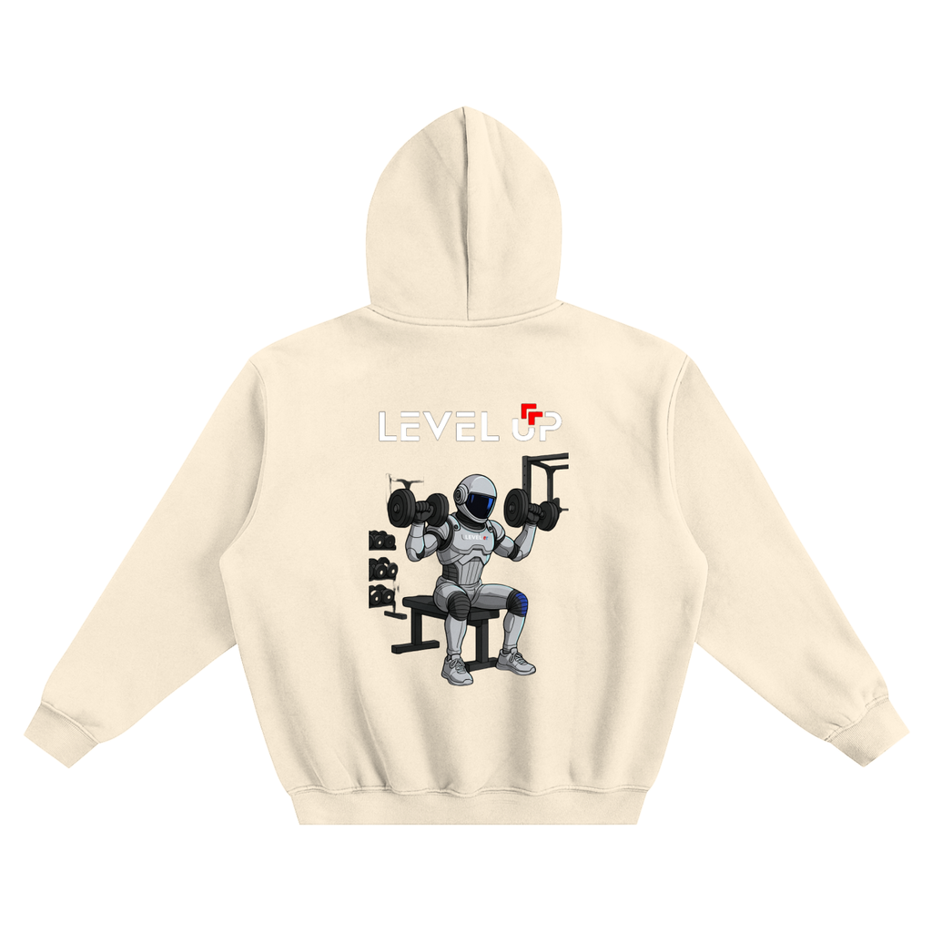 Fleeced Boxy Hoodie