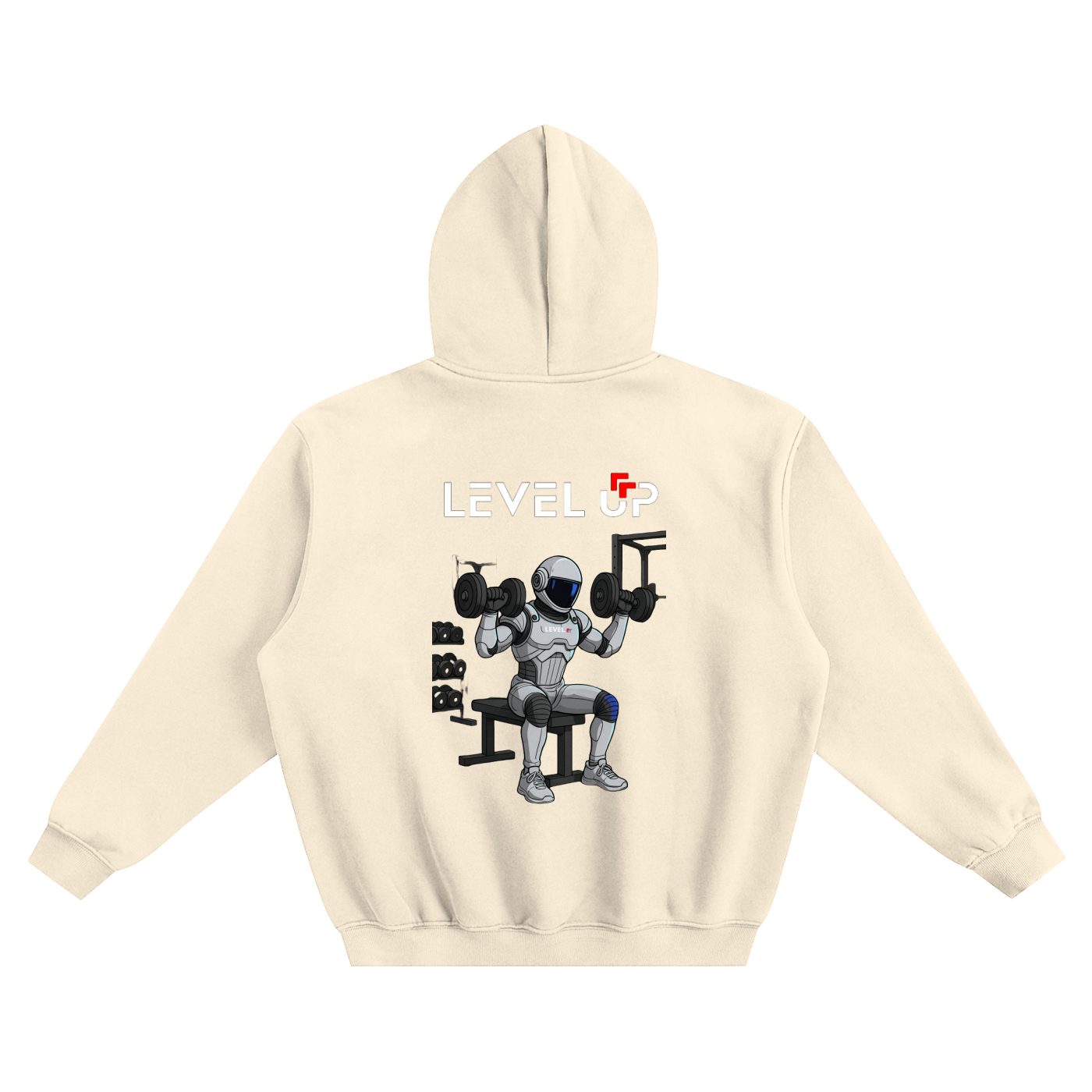 Fleeced Boxy Hoodie