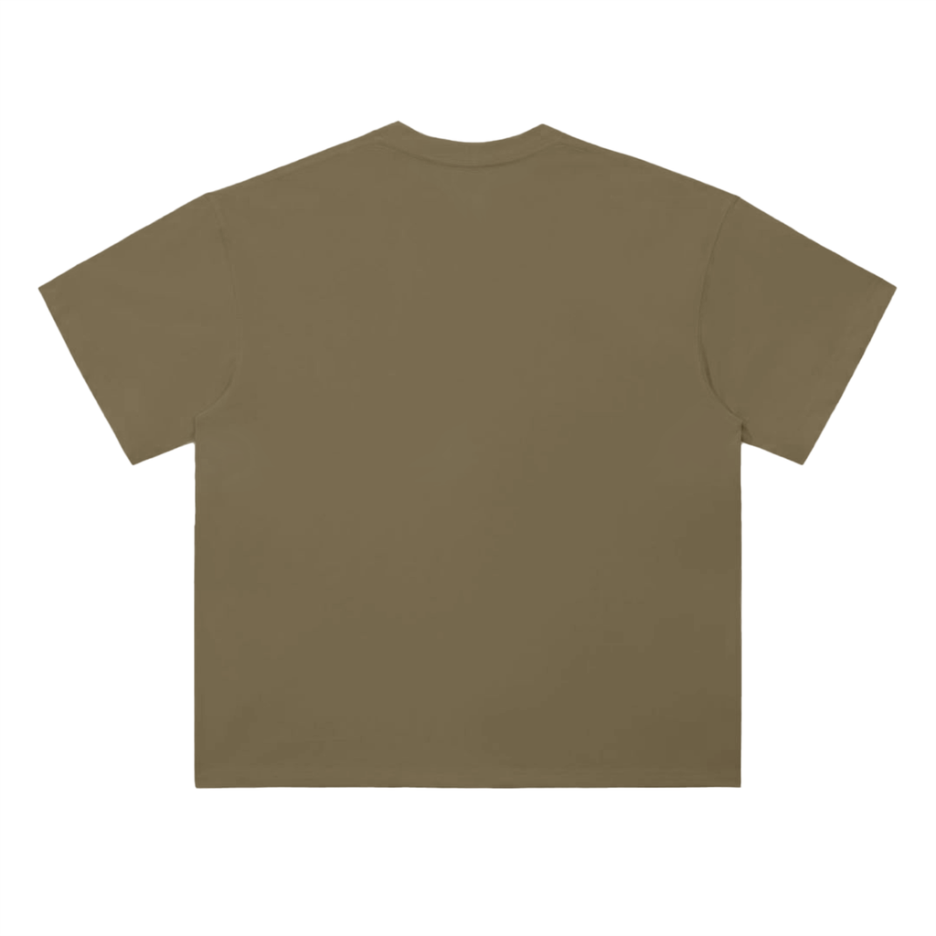 Heavyweight Drop Shoulder Cotton T-Shirt